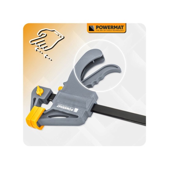 Svěrka rychloupínací 450×60 mm - POWERMAT
