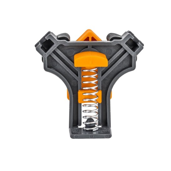 Truhlářské svěrky rohové 90°, 5–22 mm, sada 4 ks – POWERMAT