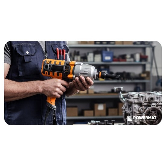 Hlavice rázové zástrčné 1/2" XZN M14–M18, 6 ks (2 délky) – POWERMAT