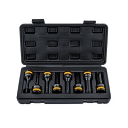 Hlavice rázové zástrčné 1/2" XZN M5–M18, sada 8 ks POWERMAT