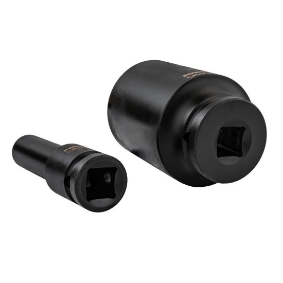 Rázové hlavice šestihranné prodloužené 1/2" 10–38 mm, sada 20 ks – POWERMAT