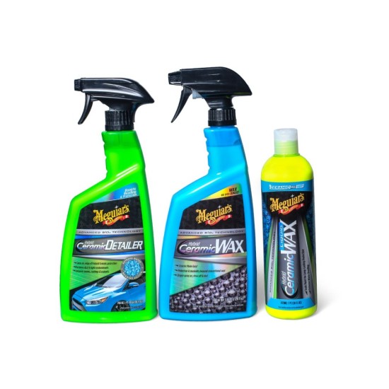 Meguiar's Hybrid Ceramic Kit - sada hybridní keramické autokosmetiky pro ochranu a údržbu laku Meguiar's Hybrid Ceramic Kit - sada hybridní keramické autokosmetiky pro ochranu a údržbu laku