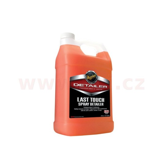 Meguiar's Last Touch Spray Detailer - detailer pro odstranění lehkých nečistot, lubrikaci laku a posílení lesku, 3,78 l
