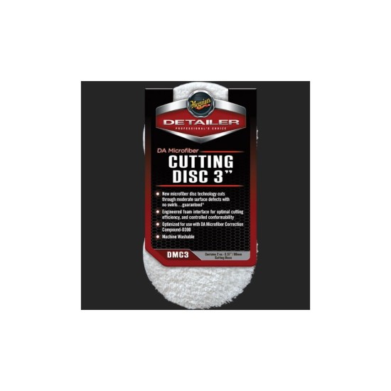 MEGUIARS DA Microfiber Cutting Disc 3-palcový leštící kototuč (2 ks)