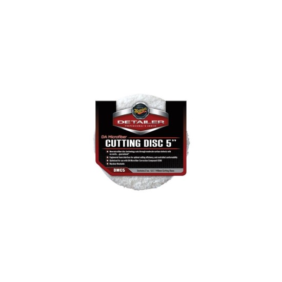 MEGUIARS DA Microfiber Cutting Disc 5" leštící kototuč (2 ks)