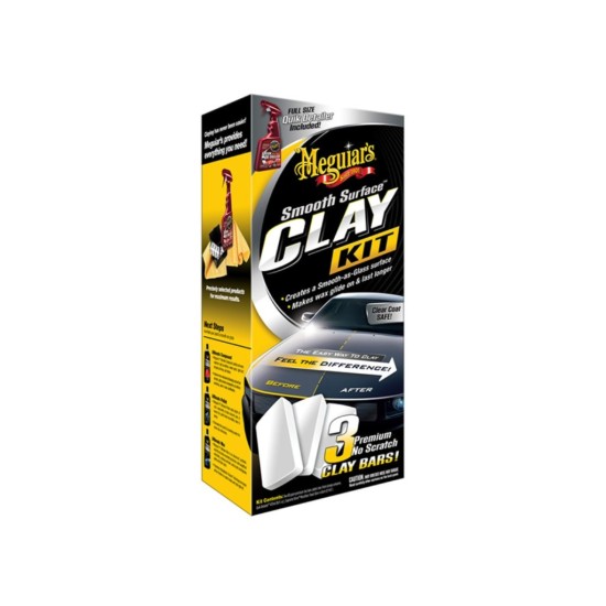 Meguiar's Smooth Surface Clay Kit - sada pro dekontaminaci laku Meguiar's Smooth Surface Clay Kit - sada pro dekontaminaci laku