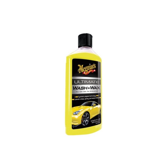 MEGUIARS Ultimate Wash & Wax - autošampon s carnauba voskem a syntetickými polymery 473 ml