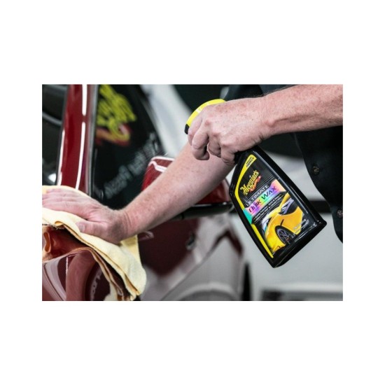 Meguiar's Ultimate Quik Wax - vylepšený polymerový rychlý vosk, v rozprašovači, 473 ml