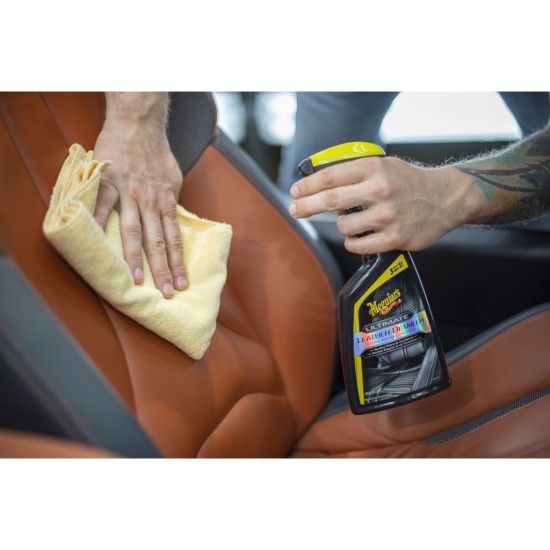 Meguiar's Ultimate Leather Detailer - přípravek pro kompletní údržbu o kožené povrchy, 473 ml Meguiar's Ultimate Leather Detailer - přípravek pro kompletní údržbu o kožené povrchy, 473 ml