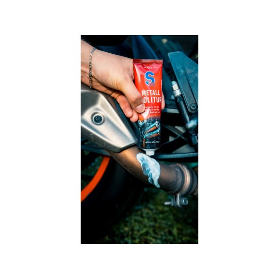 S100 leštěnka na chrom, hliník a kovové povrchy - Metallpolitur 100 ml