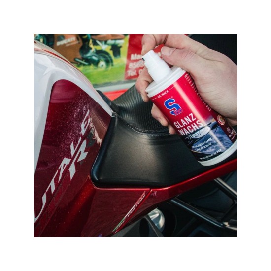 S100 vosk na motocykly ve spreji - Glanz-Wachs Spray 250 ml