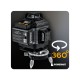 Křížový laser 4D 360°, samonivelační, zelený (SET se stativem) – POWERMAT