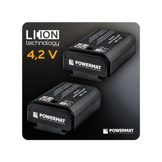 Křížový laser 4D 360°, samonivelační, zelený (SET se stativem) – POWERMAT