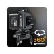 Křížový laser 4D 360°, samonivelační, zelený – POWERMAT
