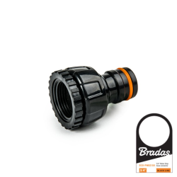 BLACK LINE Konektor na kohoutek 1"–3/4" POWER JET – BRADAS