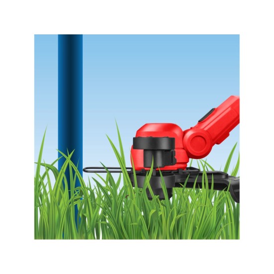 Aku strunová sekačka SHARE20V, 30 cm, 2 Ah – EXTOL PREMIUM