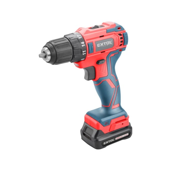 Aku šroubovák BRUSHLESS, Li-ion 12 V / 2 Ah – EXTOL PREMIUM