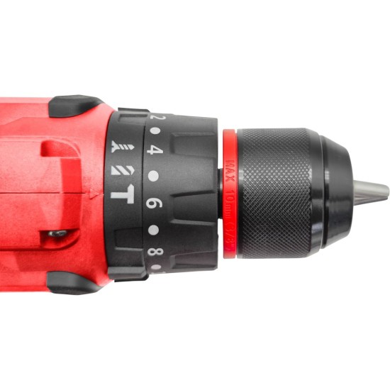 Aku šroubovák SHARE20V, BRUSHLESS, 2 Ah – EXTOL PREMIUM