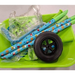 Dětské zahradní nářadí, sada 6 ks – STREND PRO