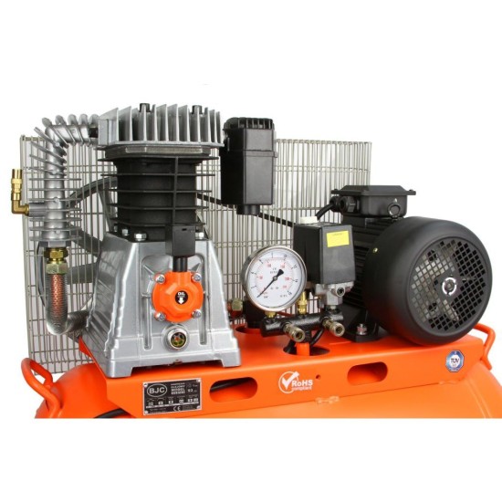 Kompresor olejový Z2090 2V 200 l, 400 V, 4 kW, 10 barů BJC Kompresor olejový Z2090 2V 200 l, 400 V, 4 kW, 10 barů BJC