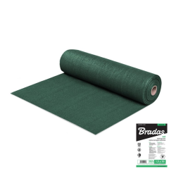 Stínící tkanina na pletivo 95 % 1,5×10 m, 160 g/m², zelená – BRADAS