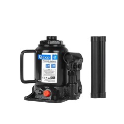 Dvoustupňový hydraulický zvedák (panenka) 4 t, nízkoprofilový – GEKO