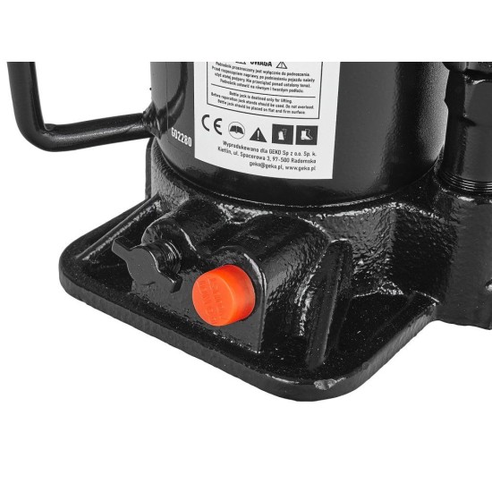 Dvoustupňový hydraulický zvedák (panenka) 4 t, nízkoprofilový – GEKO