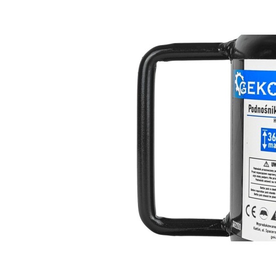 Dvoustupňový hydraulický zvedák (panenka) 4 t, nízkoprofilový – GEKO