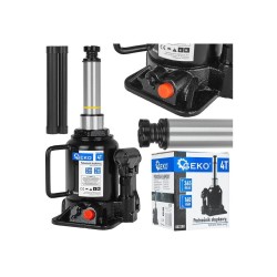 Dvoustupňový hydraulický zvedák (panenka) 4 t, nízkoprofilový – GEKO