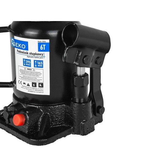Dvoustupňový hydraulický zvedák (panenka) 6 t, nízkoprofilový – GEKO