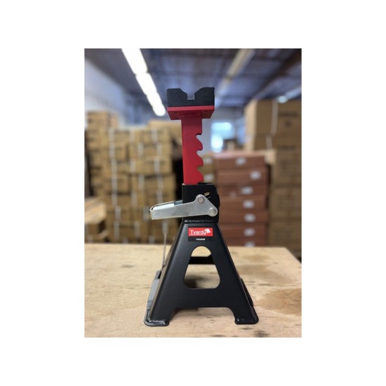 Podpěra pod auto 3 t (1 pár), nastavitelná s aretací a gumovou podložkou – TVARDY