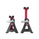 Podpěra pod auto 3 t (1 pár), nastavitelná s aretací a gumovou podložkou – TVARDY