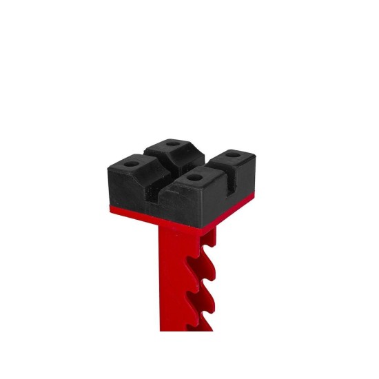 Podpěra pod auto 3 t (1 pár), nastavitelná s aretací a gumovou podložkou – TVARDY