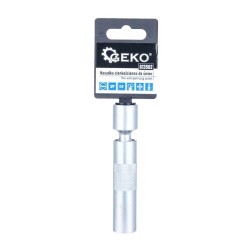 Nástrčná hlavice na svíčky, tenkostěnná s kloubem 14 mm 3/8" CrV – GEKO