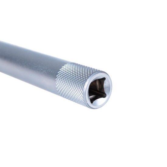 Nástrčná hlavice na svíčky 14 mm 3/8", délka 250 mm, CrV – GEKO