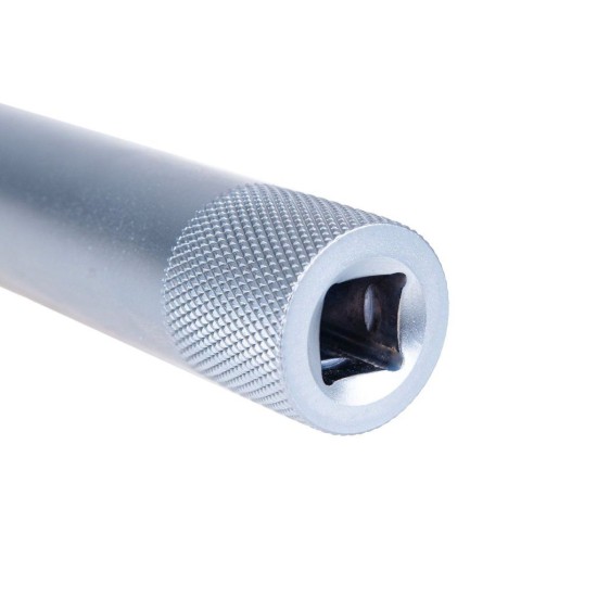 Nástrčná hlavice na svíčky 16 mm 3/8", délka 250 mm, CrV – GEKO