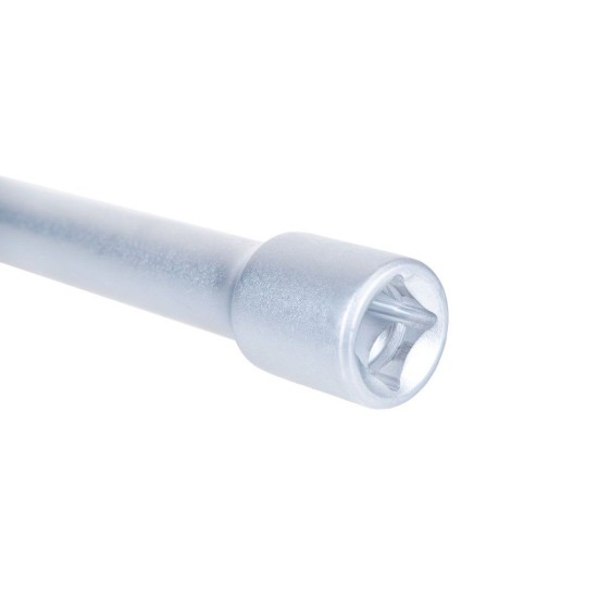 Nástrčná hlavice na svíčky s kloubem 14 mm 3/8", délka 310 mm, CrV – GEKO