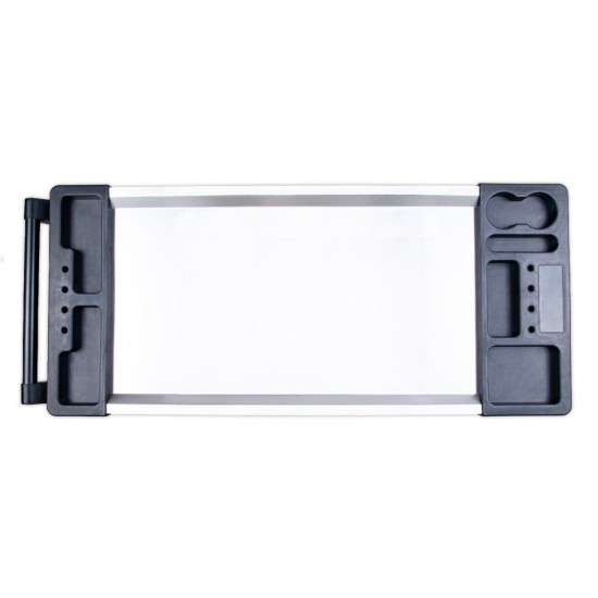 Dílenský vozík, 7 zásuvek + skříňka, sada nářadí 407 ks – GEKO