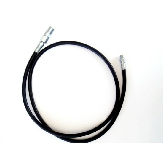 Vysokotlaká hadice GHC-48/HC/14/4/M pro mazací lisy 240 bar, 122 cm – GROZ