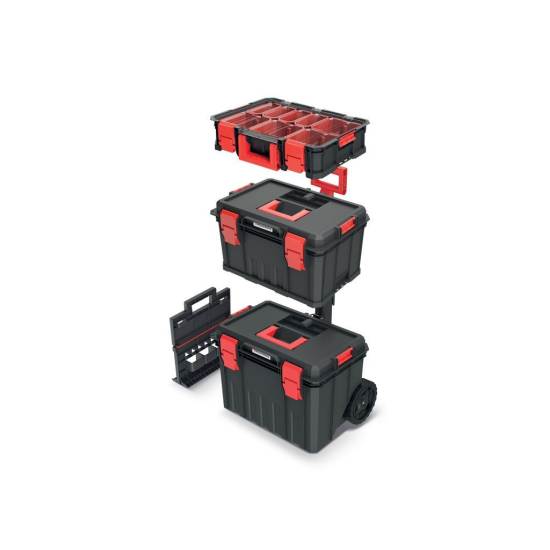 Kufr na nářadí s kolečky MODULAR SOLUTION set 4v1 – KISTENBERG
