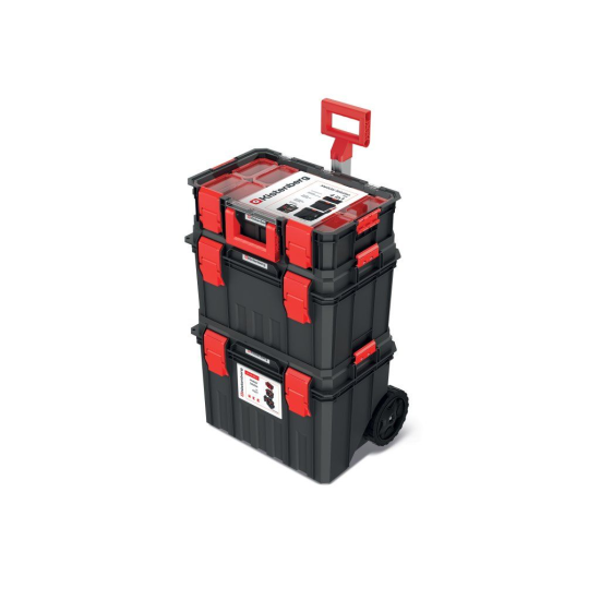 Kufr na nářadí s kolečky MODULAR SOLUTION set 4v1 – KISTENBERG