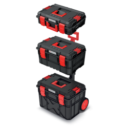 Kufr na nářadí s kolečky X BLOCK PRO 95 set – KISTENBERG
