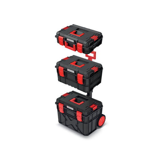 Kufr na nářadí s kolečky X BLOCK PRO 95 set – KISTENBERG