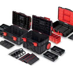 Kufr na nářadí s kolečky X BLOCK PRO 95 set – KISTENBERG