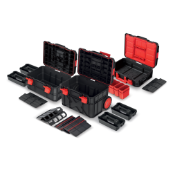 Kufr na nářadí s kolečky X BLOCK PRO 95 set – KISTENBERG