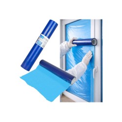 Ochranná folie na okna 50 cm × 75 m, samolepící – GEKO