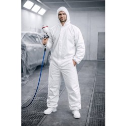 Jednorázový oblek (overal) typ 5/6, 55 g/m², velikost XXL – GEKO