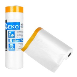 Zakrývací folie s washi páskou 180 cm × 20 m – GEKO