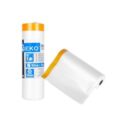Zakrývací folie s washi páskou 180 cm × 20 m – GEKO