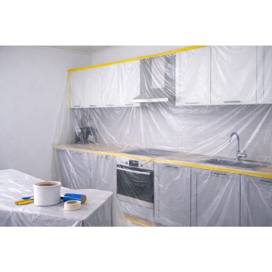 Zakrývací folie s washi páskou 110 cm × 20 m – GEKO